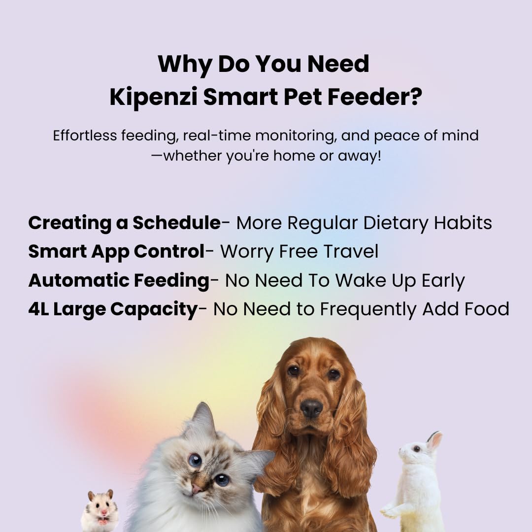 Smart WiFi Pet Feeder with HD Camera